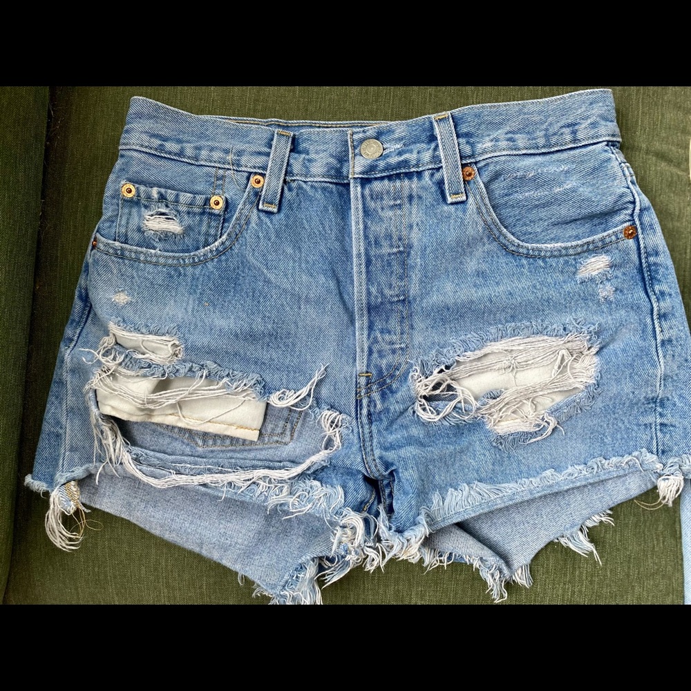501 Levi’s High Rise Shorts